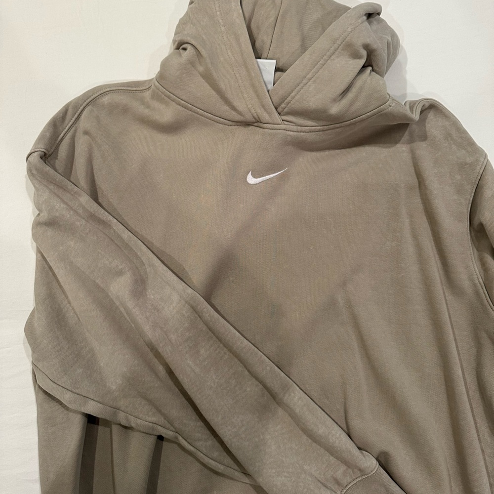NIKE TAUPE OVERSIZED SWEATSHIRT